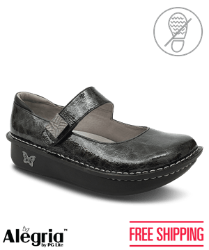 Alegria Paloma Mantle Women's Velcro Strap Nursing Shoes