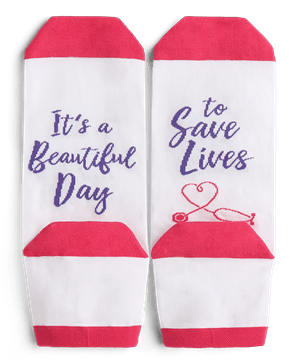 UA Saving Lives Women's Snug Fit Ankle Socks