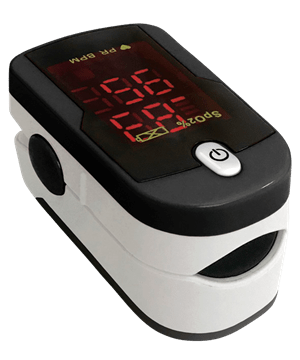 Prestige Two-Tone Fingertip Pulse Oximeter