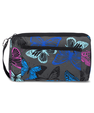 Prestige Butterflies Grey Compact Carrying Case