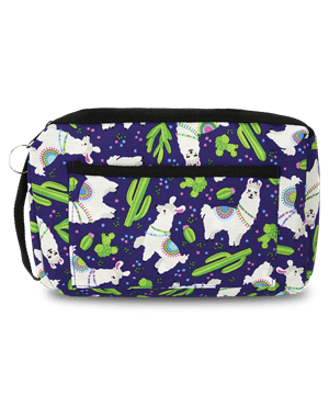 Prestige Violet Llamas Compact Carrying Case 