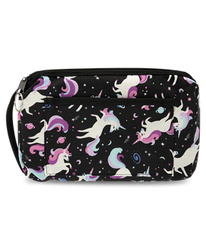 Prestige Black Unicorns Compact Carrying Case