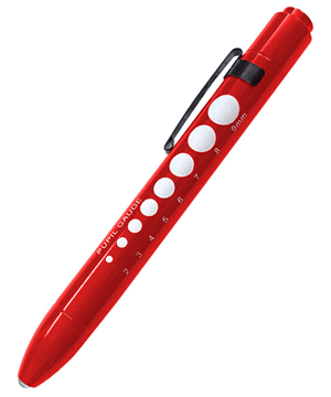 Prestige Soft LED Pupil Gauge Push Button Penlight