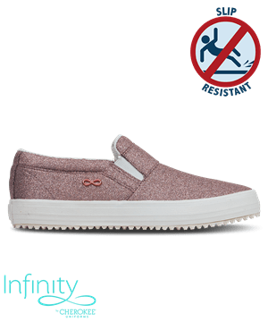 Cherokee Infinity Women's Rush Rose All Day Slip-on Nursing Shoes