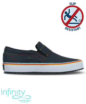Cherokee Infinity Rush Radiant Rainbow Women's Slip-On Nursing Shoes