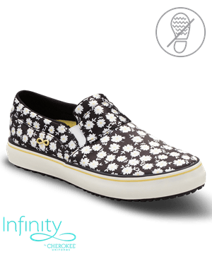 Cherokee Infinity Upsy Daisy Rush Women's Slip-On Nursing Shoes