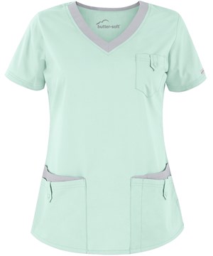 Butter-Soft Core by UA™ Women's 5-Pocket Rounded V-Neck Scrub Top