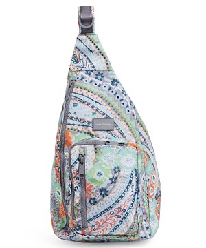 Vera Bradley ReActive Citrus Paisley Women's Sling Backpack