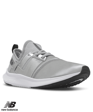 New Balance Light Aluminum/ Silver Metallic Nergize Sport Women's Athletic Nursing Shoes