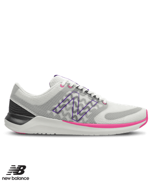 New Balance White/ Pink 715V4 Women's Athletic Nursing Shoes