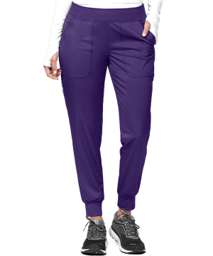 Zavate Ava Therese Women’s 5-Pocket PETITE Jogger STRETCH Scrub Pants