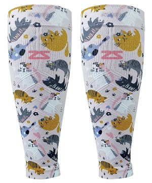 Zensah Cats Women's 15-20 mmHg Moderate Compression Sleeves